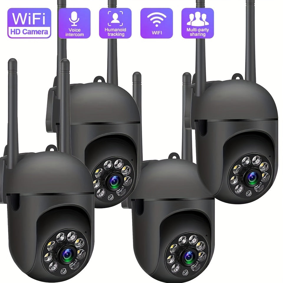 HD WIFI Surveillance Camera, Indoor And Outdoor Long Range HD Night Vision Camera