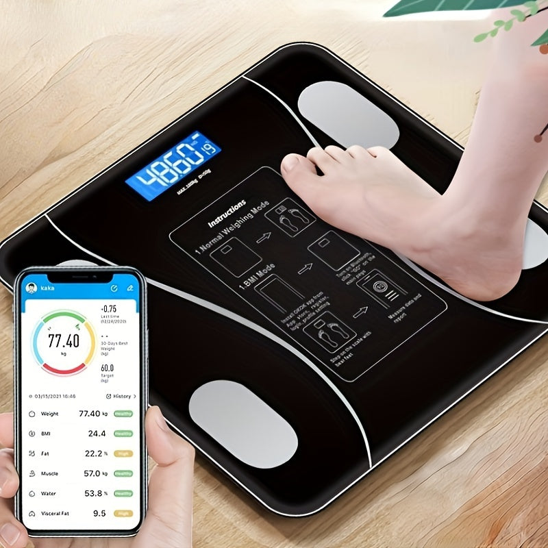 Smart Body Weight & Fat Scale - Accurately Measure Your Health At Home!